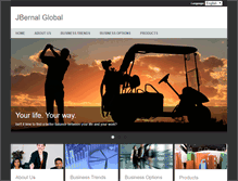 Tablet Screenshot of jbernalglobal.com